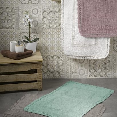 Alfombra de baño Crochet