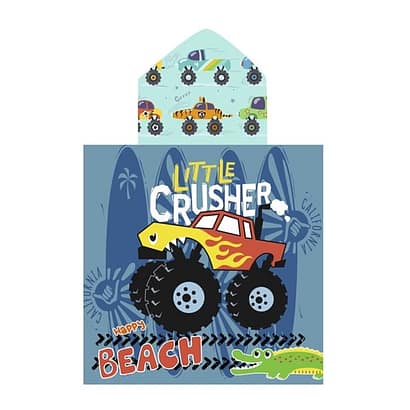 Poncho de playa infantil Crusher