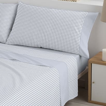 Juego de Sábanas Franela Nuez