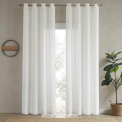 Visillo lino Rayitas